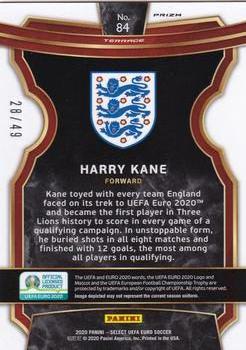 2020 Panini Select UEFA Euro - Camo Prizm #84 Harry Kane Back