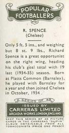 1936 Carreras Popular Footballers #47 Dick Spence Back