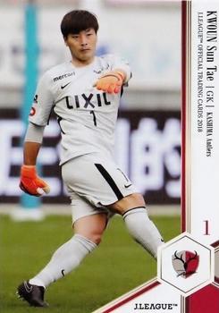 2018 J. League Official Trading Cards #019 Sun-Tae Kwuon Front