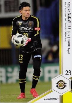 2018 J. League Official Trading Cards #45 Kosuke Nakamura Front