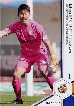 2018 J. League Official Trading Cards #154 Takuya Masuda Front