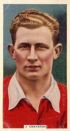 1936 Godfrey Phillips International Caps #20 Jack Crayston Front