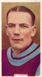 1936 Godfrey Phillips International Caps #50 George Cummings Front