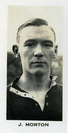 1935 John Sinclair English & Scottish Football Stars #6 Jackie Morton Front