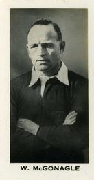 1935 John Sinclair English & Scottish Football Stars #27 Peter McGonagle Front