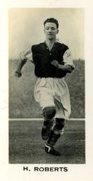 1935 John Sinclair English & Scottish Football Stars #38 Herbie Roberts Front