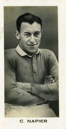 1935 John Sinclair English & Scottish Football Stars #40 Charlie Napier Front
