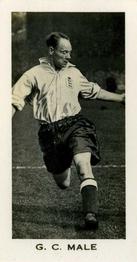 1935 John Sinclair English & Scottish Football Stars #43 George Male Front