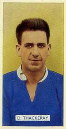 1935 Carreras Famous Footballers #7 D. Thackeray Front