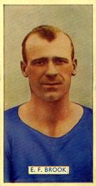 1935 Carreras Famous Footballers #35 E. F. Brook Front