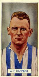 1935 Carreras Famous Footballers #43 A. F. Campbell Front