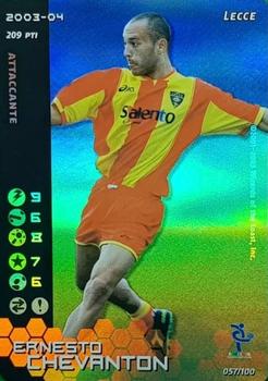 2003-04 Wizards Football Champions Italy #57 Ernesto Chevanton Front