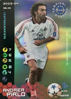 2003-04 Wizards Football Champions Italy #68 Andrea Pirlo Front