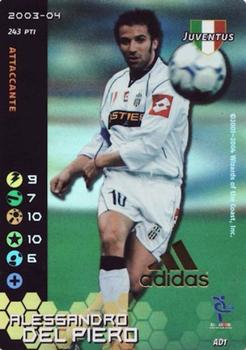 2003-04 Wizards Football Champions Italy #AD1 Alessandro Del Piero Front