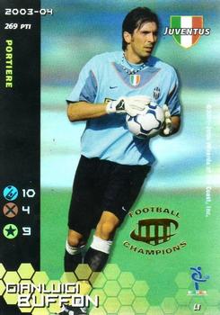 2003-04 Wizards Football Champions Italy #L1 Gianluigi Buffon Front