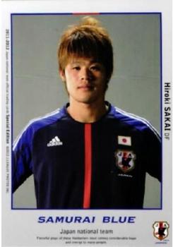 2012 Japan National Team Official Trading Cards [Special Edition] #92 Hiroki Sakai Front
