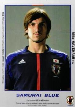 2012 Japan National Team Official Trading Cards [Special Edition] #102 Mike Havenaar Front