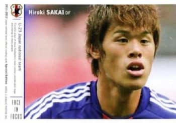 2012 Japan National Team Official Trading Cards [Special Edition] #155 Hiroki Sakai Front