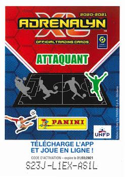 2020-21 Panini Adrenalyn XL UNFP Ligue 1 #126 Armand Laurienté Back