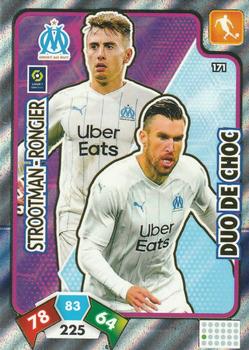 2020-21 Panini Adrenalyn XL UNFP Ligue 1 #171 Kevin Strootman / Valentin Rongier Front