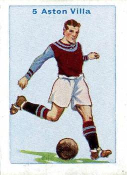 1934 D.C. Thomson Football Teams #5 Aston Villa Front