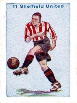 1934 D.C. Thomson Football Teams #11 Sheffield United Front