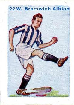 1934 D.C. Thomson Football Teams #22 West Bromwich Albion Front