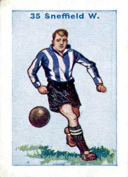 1934 D.C. Thomson Football Teams #35 Sheffield Wednesday Front