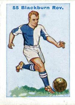 1934 D.C. Thomson Football Teams #55 Blackburn Rovers Front