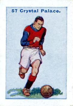 1934 D.C. Thomson Football Teams #57 Crystal Palace Front