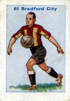 1934 D.C. Thomson Football Teams #61 Bradford City Front