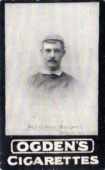 1901 Ogdens Our Leading Footballers #NNO Neilly Gibson Front