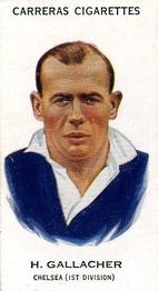 1934 Carreras Footballers #23 Hughie Gallacher Front