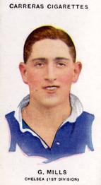 1934 Carreras Footballers #68 George Mills Front