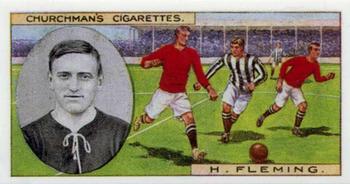 1914 Churchman's Footballers (Brown back) #4 Harold Fleming Front
