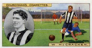 1914 Churchman's Footballers (Brown back) #8 Billy McCracken Front