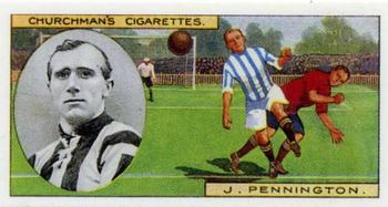 1914 Churchman's Footballers (Brown back) #10 Jesse Pennington Front