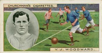 1914 Churchman's Footballers (Brown back) #11 Vivian Woodward Front