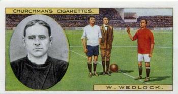 1914 Churchman's Footballers (Brown back) #12 Billy Wedlock Front