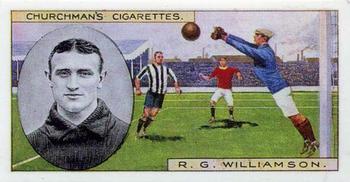 1914 Churchman's Footballers (Brown back) #14 Tim Williamson Front