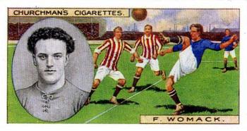 1914 Churchman's Footballers (Brown back) #25 Frank Womack Front