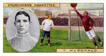 1914 Churchman's Footballers (Brown back) #38 Tom McDonald Front