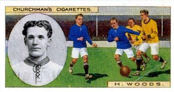 1914 Churchman's Footballers (Brown back) #41 Harry Woods Front