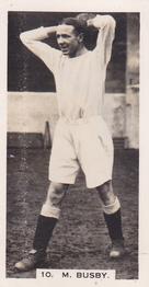 1934 J. A. Pattreiouex Footballers in Action #10 Matt Busby Front