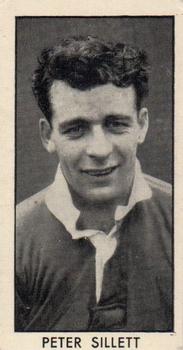 1957 D.C. Thomson Football Stars #8 Peter Sillett Front