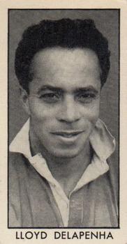 1957 D.C. Thomson Football Stars #28 Lindy Delapenha Front