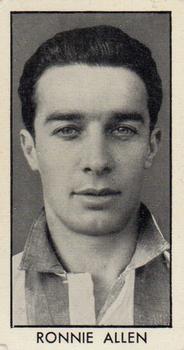 1957 D.C. Thomson Football Stars #36 Ronnie Allen Front