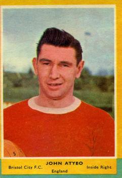 1964 A&BC Footballers #7 John Atyeo Front