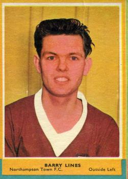 1964 A&BC Footballers #45 Barry Lines Front