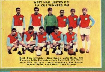 1964 A&BC Footballers #58 Team Photo Front